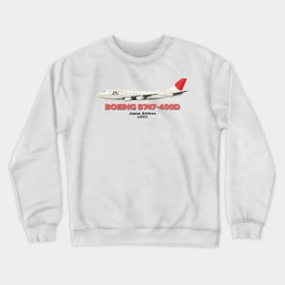 Boeing B747-400D - Japan Airlines Crewneck Sweatshirt